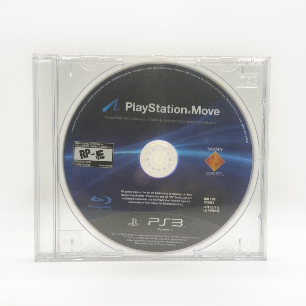 Game Demo Disc Volume 2 - Playstation Move - Ps3