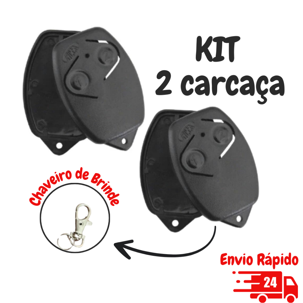 KIT 2 Capa Controle de Portão Eletrônico Rossi Qualidade Premium