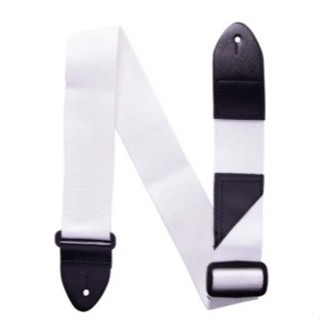 Correia Winner Polyweb cor Branca 5cm para guitarra violão baixo em Oferta na Shopee