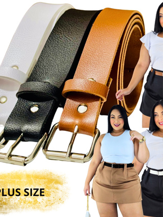 Cinto feminino de couro plus size feminina social tendencia moda blogueira em Oferta na Shopee