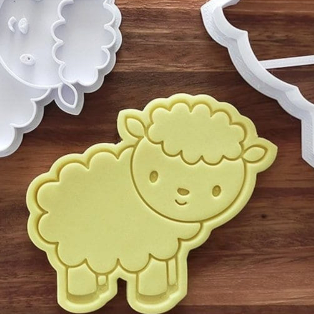 1 Cortador de Biscoito Pasta Americana Biscuit Ovelha Fofinha 2 CT11904 em Oferta na Shopee