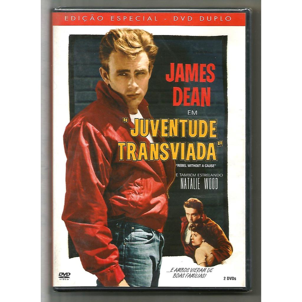 DVD Juventude Transviada - James Dean - Duplo - Lacrado