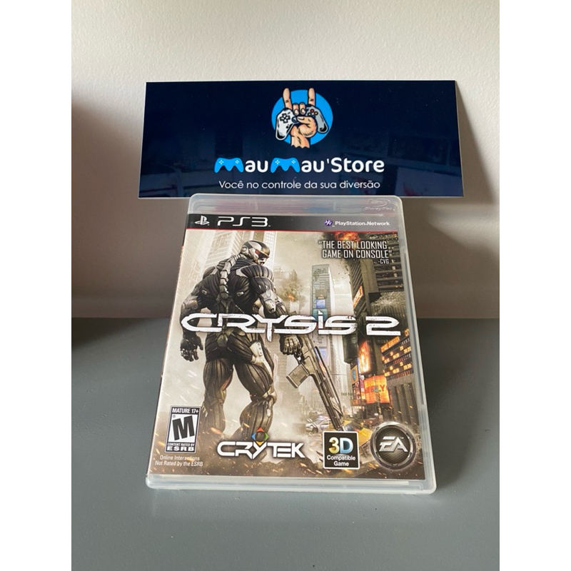 Crysis 2 PS3 - Original Usado Jogos de Tiro Jogos de Playstation 3