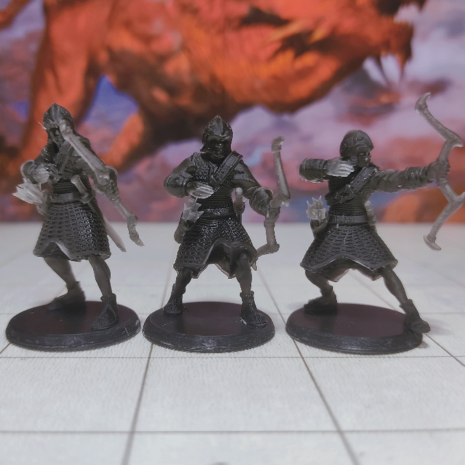 Miniatura RPG Guardas Arqueiros Arco D&D DnD Dungeons and Dragons Boardgames Jogo de Tabuleiro em Oferta na Shopee