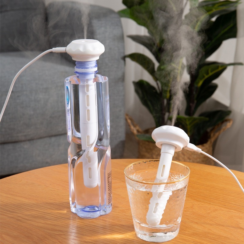 Mini Umidificador Aromatizador USB LED Portátil para Ambiente Casa Escritório Purificador de Ar