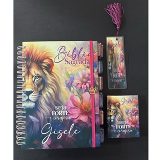 Bíblia Anote Personalizada com nome e foto em Oferta na Shopee