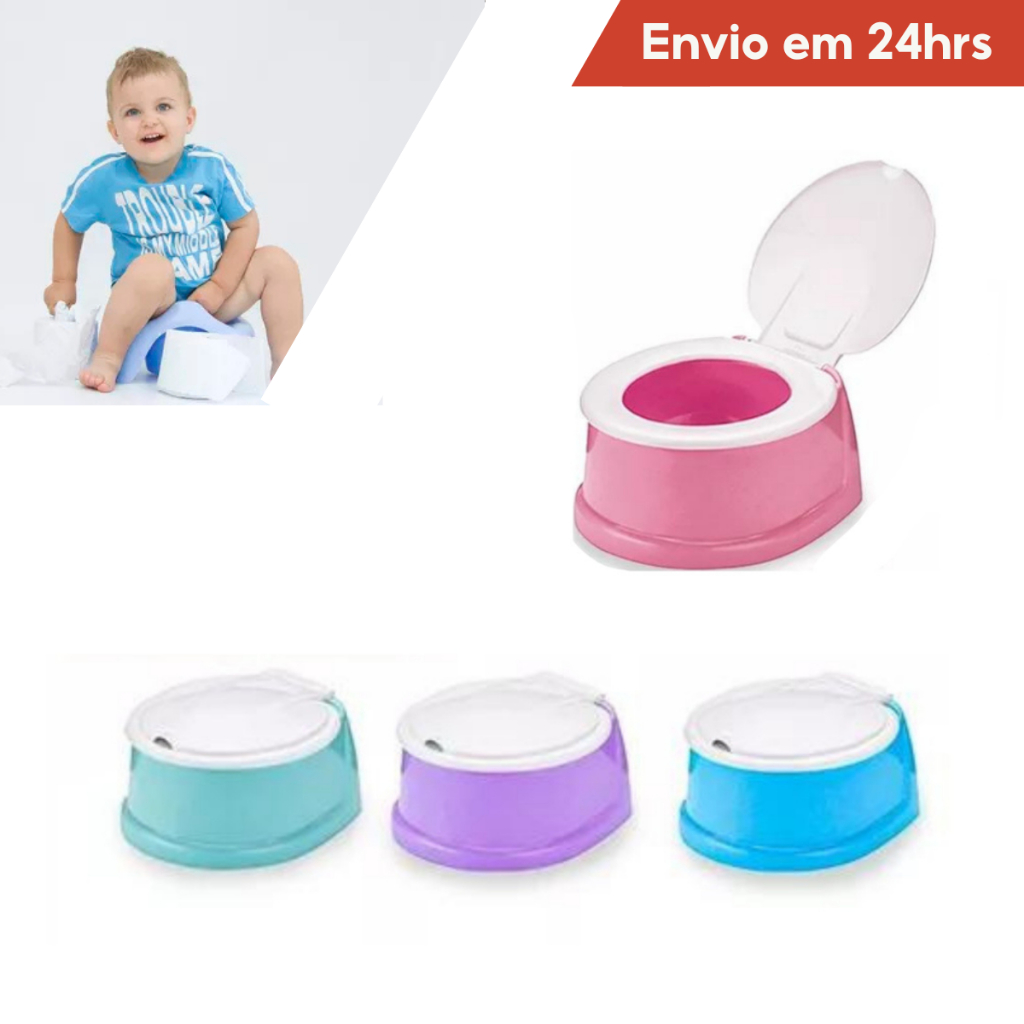 Assento Redutor Troninho Infantil Sanitario Pinico Menino Meninas