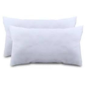 Kit Com 2 Enchimento de Silicone para Almofada Baguete Retangular 50cm x 30cm