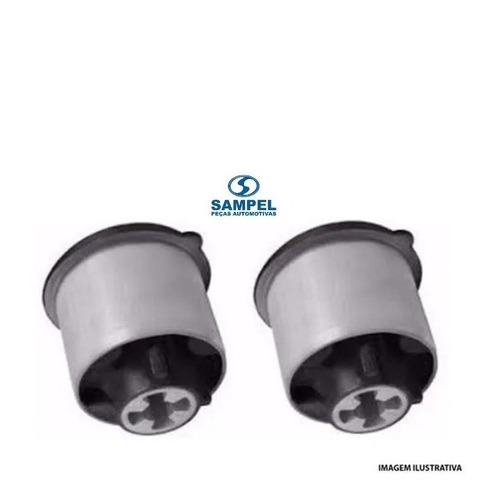 Par Bucha Eixo Suspensão Traseira Ford Ecosport Fiesta G2 2003 2004 2005 2006 2007 2008 2009 2010 2011 2012