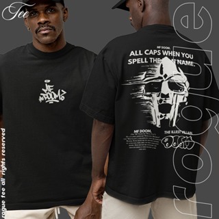 Camiseta Basica e OVERSIZED Mf Doom Madvillain Metal The Illest Vilain Rap Tee Unissex em Oferta na Shopee
