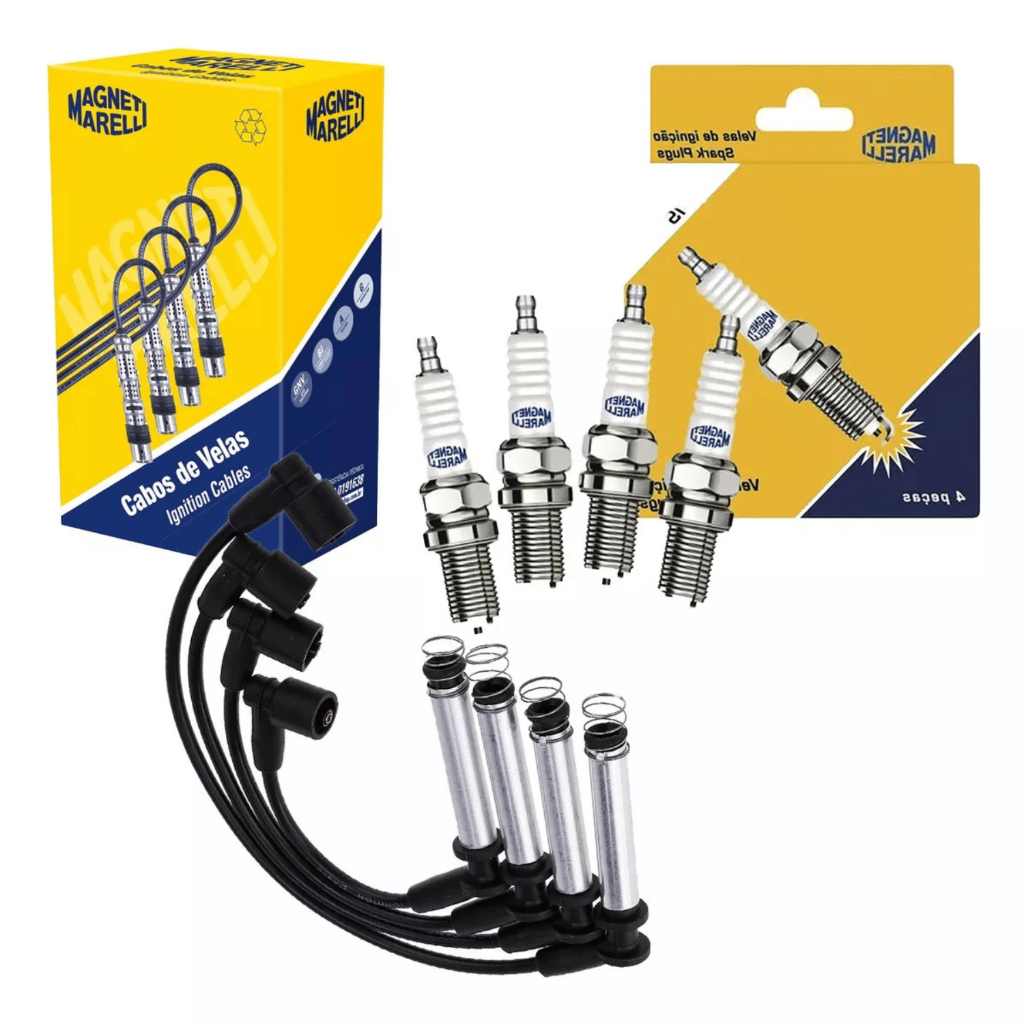 Kit Cabo E Vela Magneti Marelli Gm Corsa Celta Prisma 1.0 / 1.4 2001 A 2012 Original em Oferta na Shopee