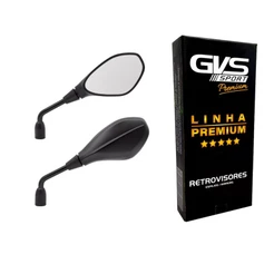 Retrovisor Honda Gvs Bmw F800 Gs 650 Fixo Lente Convexa Premium moto Cg Titan Cb300 Xre Twister Fan