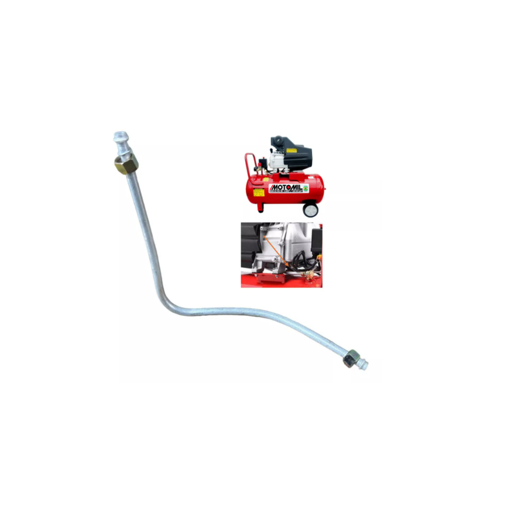 Serpentina De Descarga Motocompressor Mam10 Motomil 510mm