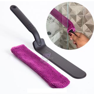 Limpador para Frestas e Fendas Box e Janelas - Luva Microfibra + Suporte Daxxen Ecomais em Oferta na Shopee