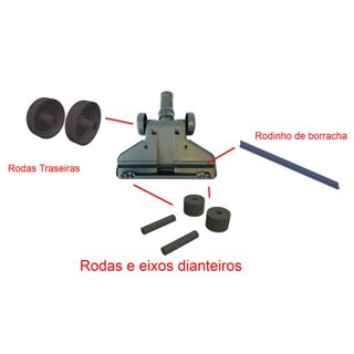Kit de reparo compatível com aspirador Phil RAPID TURBO PAS02V em Oferta na Shopee