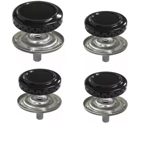 Kit Fogão Atlas Monaco 4 Bocas Espalhador + Queimador 1GRA + 3 PEQ