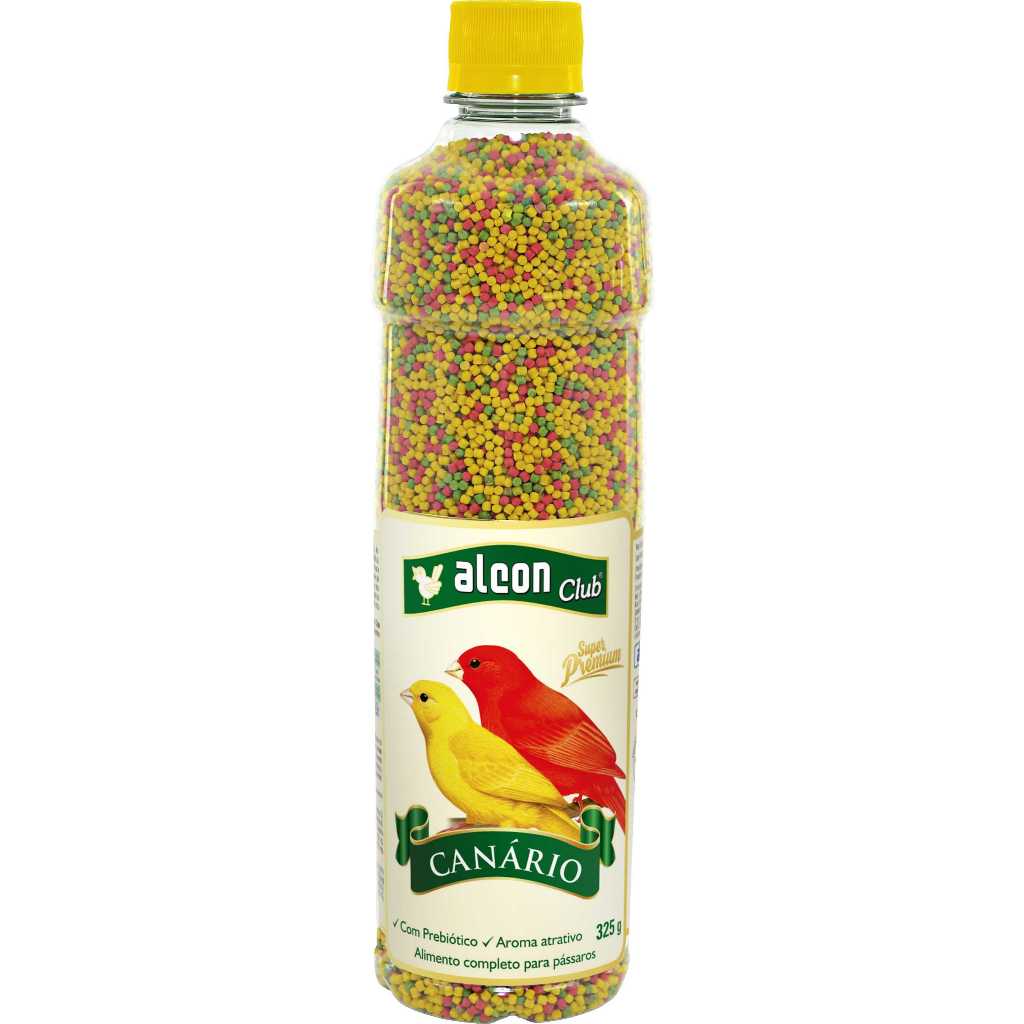 Alcon Club Canário 325 g - Ração Extrusada Pássaros em Oferta na Shopee