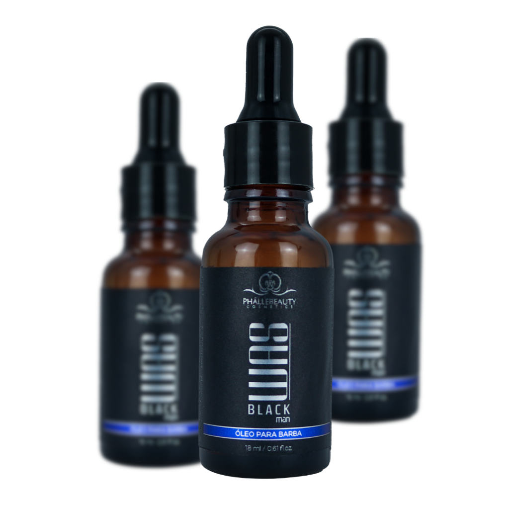 Óleo para Barba Black Was em Oferta na Shopee