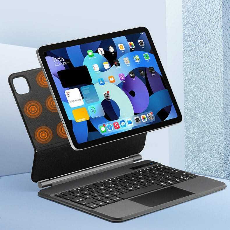 Capa Teclado Magic Keyboard Para iPad Pro 11 (2024)/ iPad Pro 13 (2024)/ iPad Pr