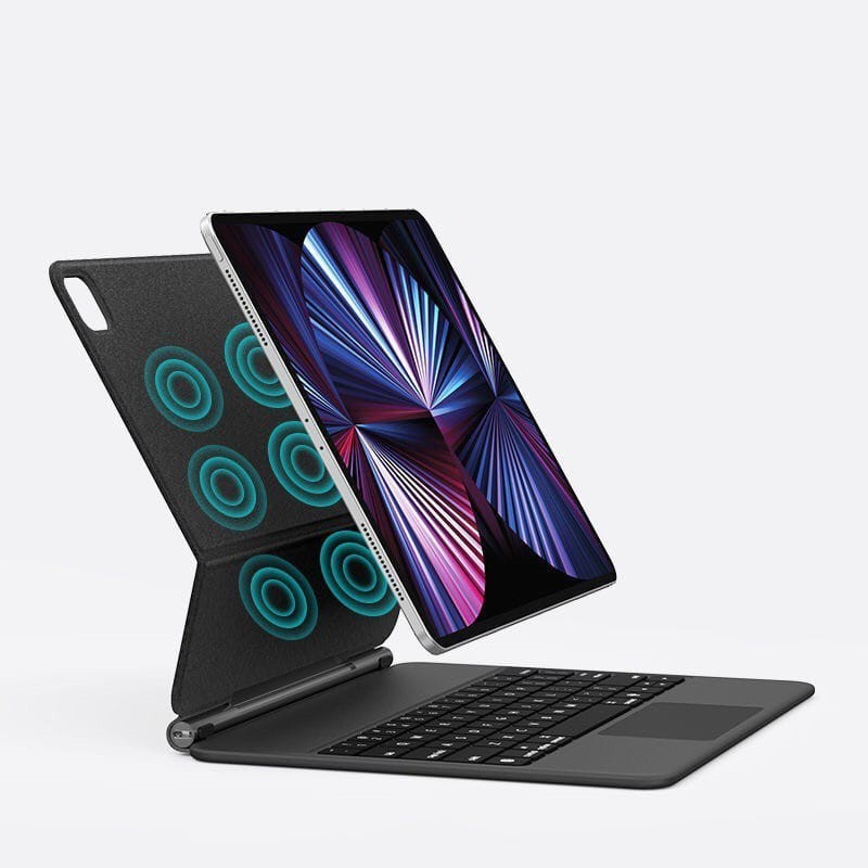 Capa Teclado Magic Keyboard Para iPad Pro 11-Air 4/5ª 10.9/Air 6ª 11 (2024-2025)