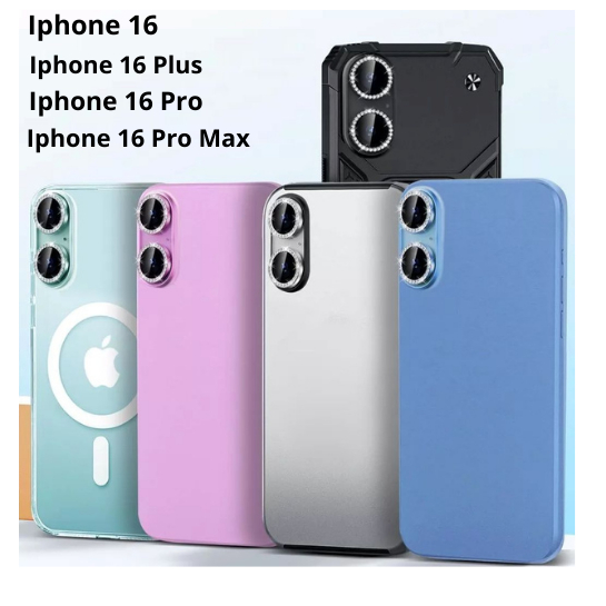 KIT 2/3 Películas Lente Câmera Diamantada Strass Para Iphone 16/16 Plus/16 Pro/16 Pro max