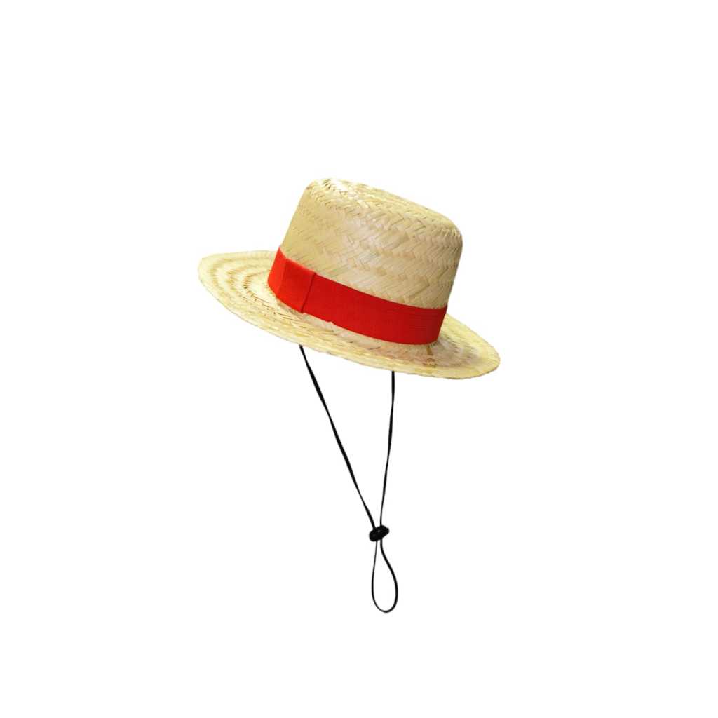 Chapéu De Palha Infantil Luffy One Piece Cosplay Fantasia 1 a 6 Anos