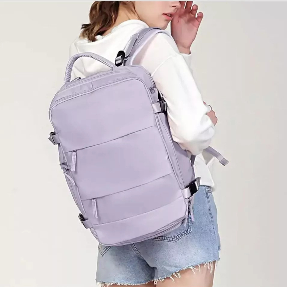 Mochila Laptop De Viagem Escola À Prova D'água Executiva Para Notebook Impermeável Unissex USB De Carregamento Grande