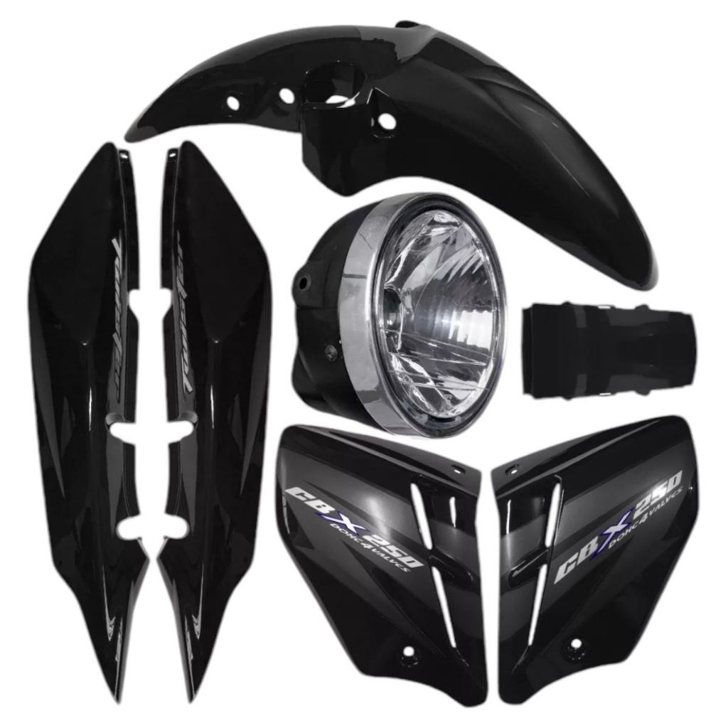 ABA RABETA PARA-LAMA FAROL CBX 250 TWISTER 08 preta