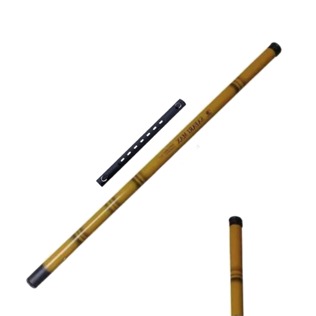 Vara Pesca Telescópica Fly Fishing 3,60M 60% Carbono Bambu Mão Ligth Retrátil Bamboo Enrolador Capa