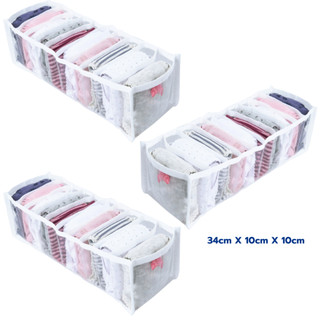 Kit 3 Colmeia Organizadora P para Calcinha Cueca Meia Roupas Intimas Body Rn de Gaveta Gu…