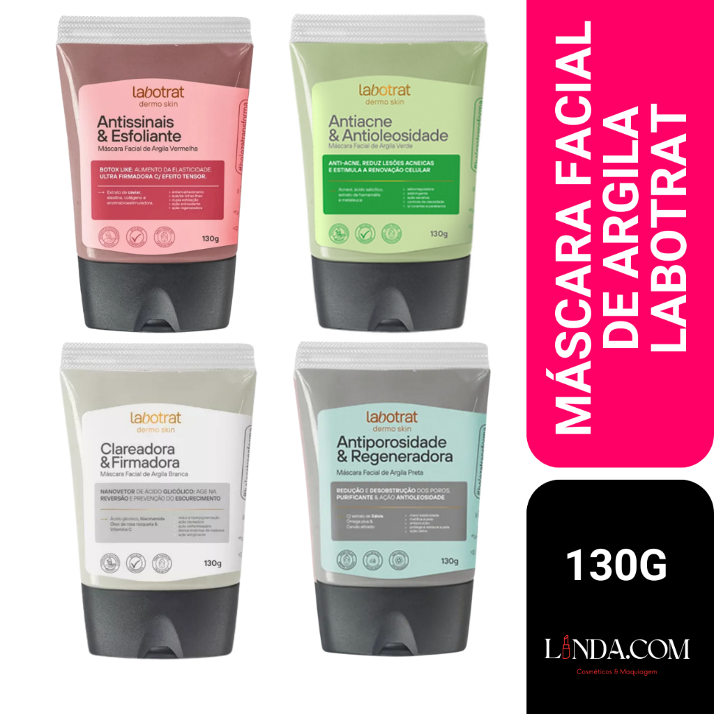 MÁSCARA FACIAL DE ARGILA LABOTRAT
