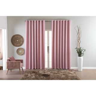Cortina De Sala E Quarto 2,60x2,30 Blackout Tecido Corta Luz em Oferta na Shopee