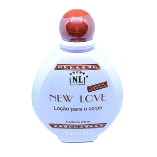 New Love Loção Hidratante 230ml para o Corpo - Nawts Lifes em Oferta na Shopee