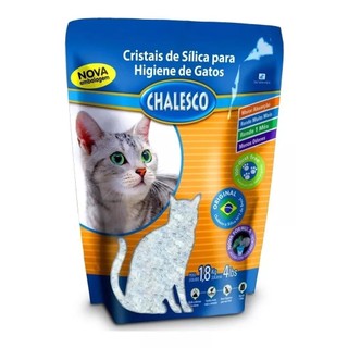 Areia para Gato Silica Chalesco areia sanitária 1.8KG em Oferta na Shopee