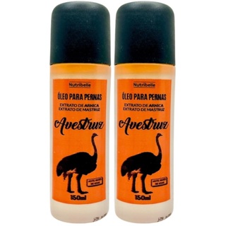 Kit 2 Óleo Para Pernas Avestruz 150ml - Nutribelle em Oferta na Shopee