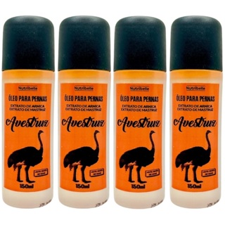 Kit 4 Óleo Para Pernas Avestruz 150ml - Nutribelle em Oferta na Shopee