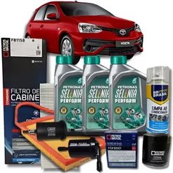 Kit Revisão Toyota Etios 1.3/1.5 16V 2013 2014 2015