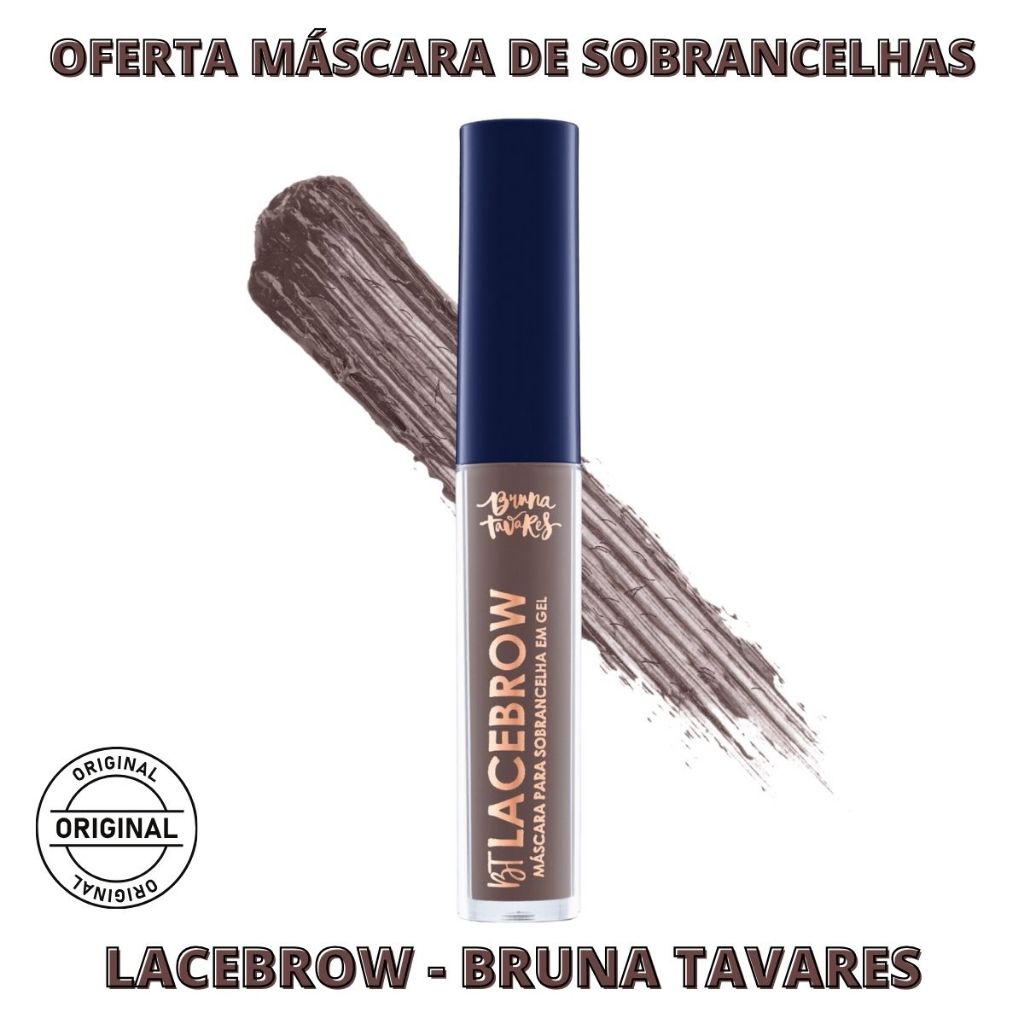 Oferta Máscara Para Sobrancelhas Lacebrow Bruna Tavares BT