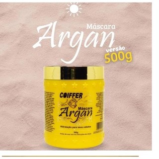 Máscara de Argan Coiffer 500g Hidratação Intensiva em Oferta na Shopee