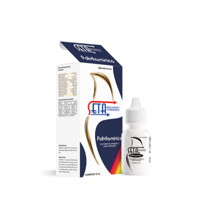 Seta POLIVITAMÍNICO 15 ML - Suplemento Vitamínico p/ aves.