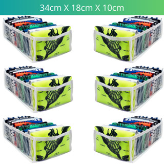 Kit 6 Colmeia Organizadora M para Camiseta Bermuda Infantil Roupa de Criança de Gaveta Cômoda em Oferta na Shopee