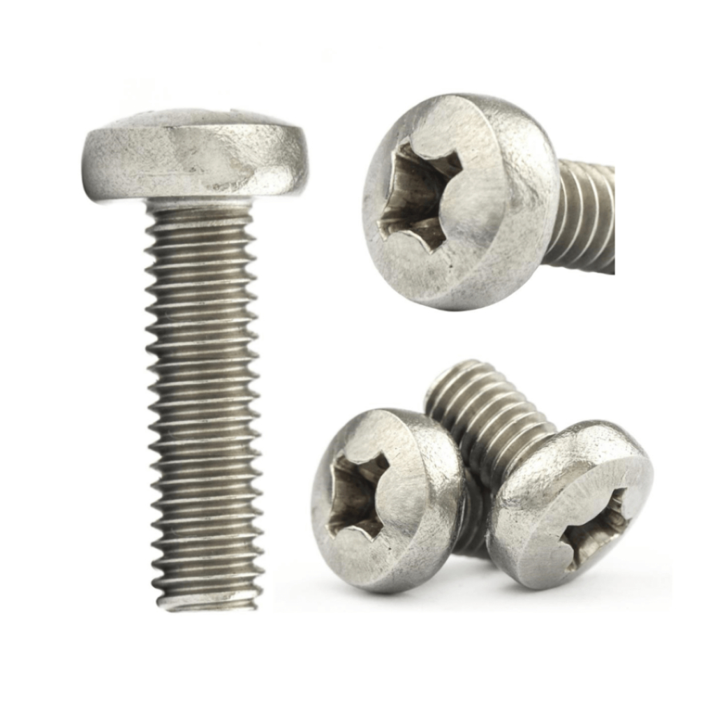 PARAFUSO CABEÇA PANELA PHS 1/4 X 5/8 ZINCADO - 10 PEÇAS em Oferta na Shopee