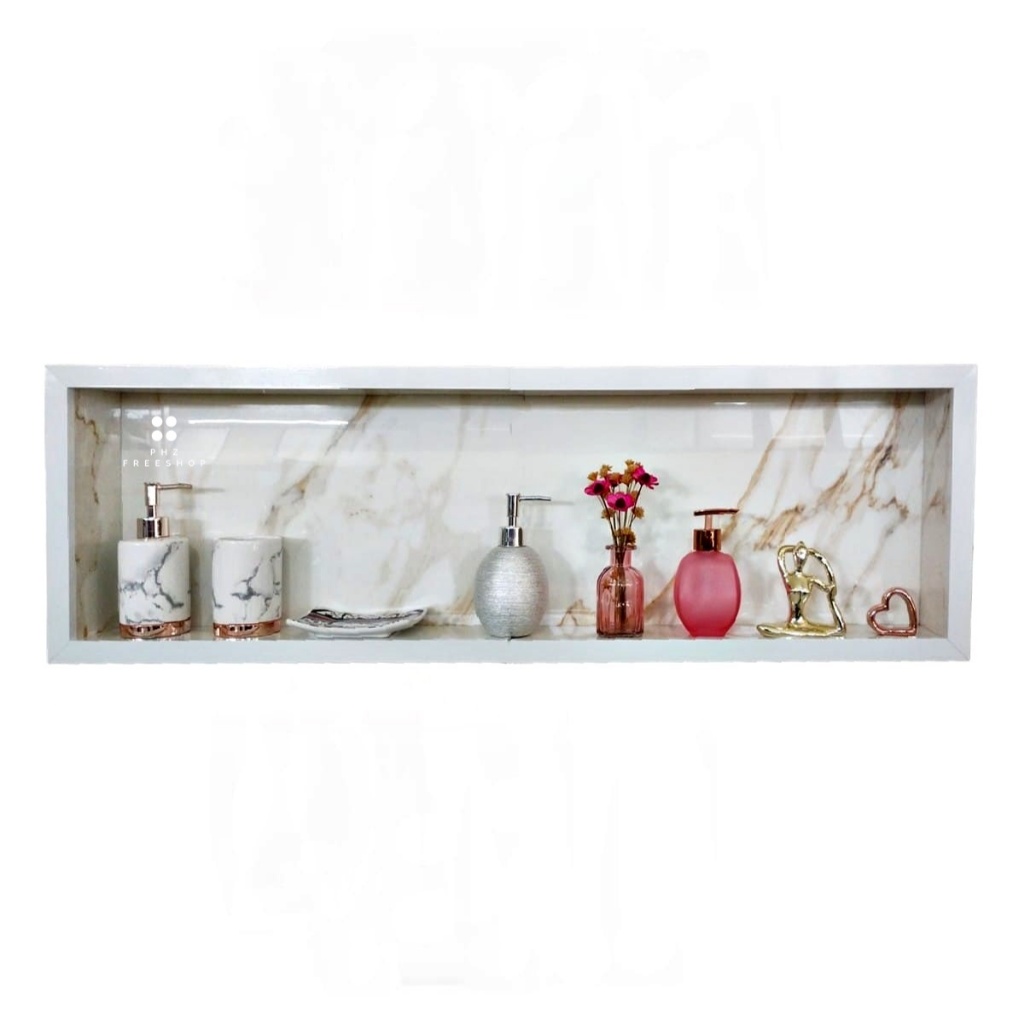 Nicho Para Banheiro de 1 Metro em Porcelanato 100X30 cm em Oferta na Shopee
