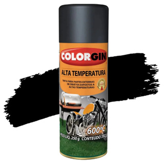 Tinta Spray Alta Temperatura Automotivo Colorgin Para Escapamento, Motores E Churrasqueira em Oferta na Shopee
