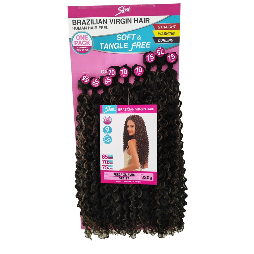 Cabelo Orgânico Bio Fibra Cacheado - Freda Xl Plus - 320g em Oferta na Shopee