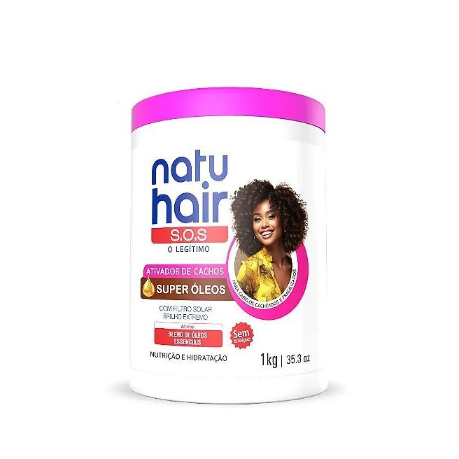 Ativador de Cachos NatuHair SOS Super Óleos 1kg em Oferta na Shopee