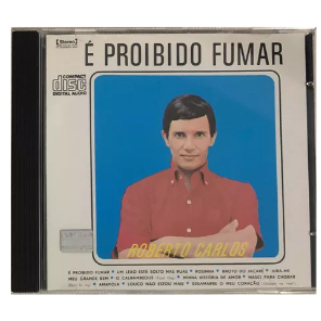 Cd Roberto Carlos É Proibido Fumar Usado