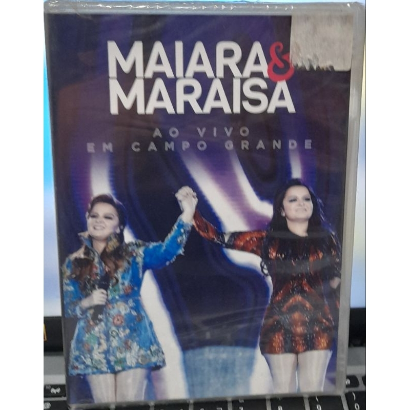 DVD -MAIARA & MARAISA-AO VIVO EM CAMPO GRANDE-LACRADO