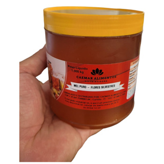 Mel Puro 100% Natural sem Conservantes - Flores Silvestres em Oferta na Shopee
