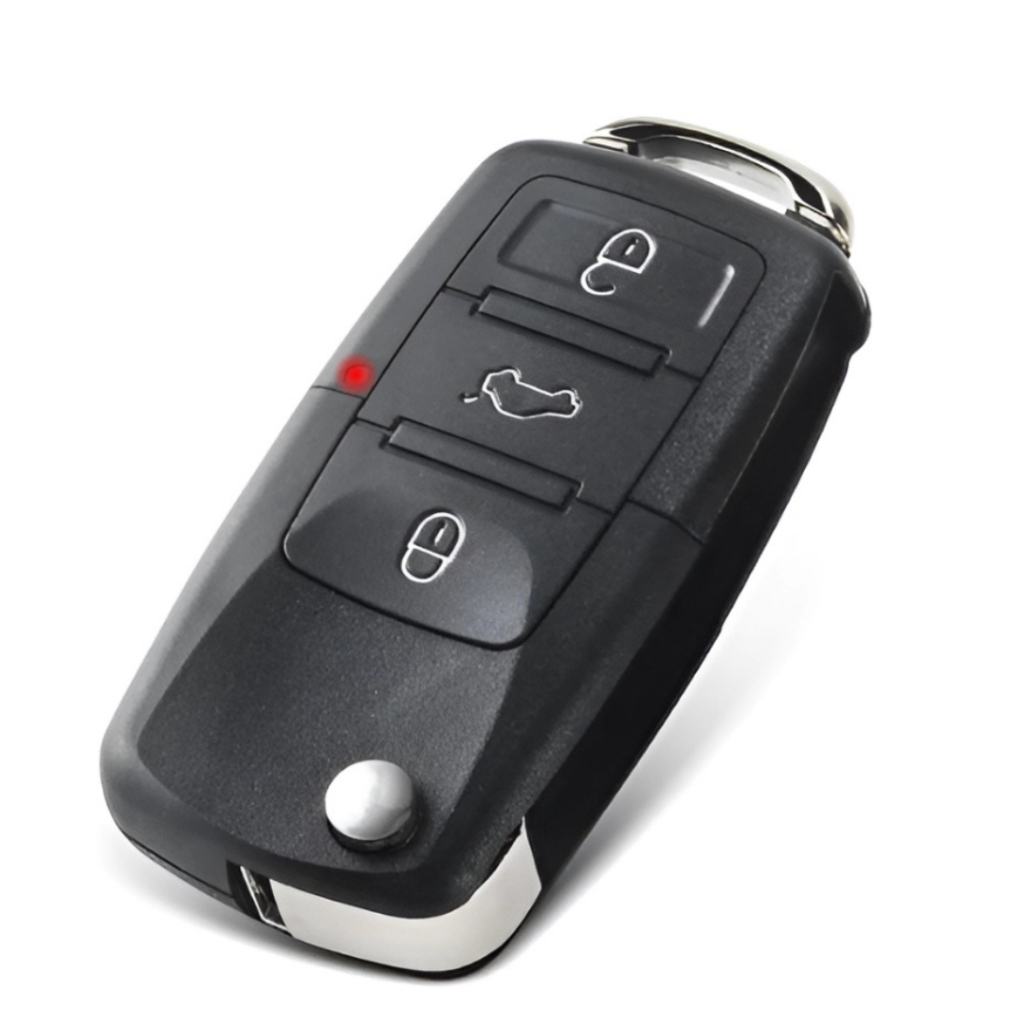 Carcaça Chave Canivete VW Gol Fox Voyage Up! G4 G5 3 botões Carcaça Chave Canivete VW Gol Fox Voyage Up! G4 G5 3 botões